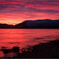 Sunset over Loch Earn